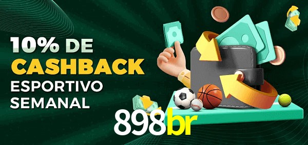 10% de bônus de cashback na 898br